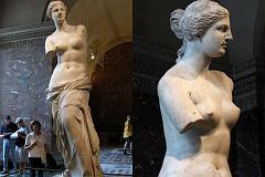 Paris Louvre Antiquities Greek 100 BC Venus de Milo